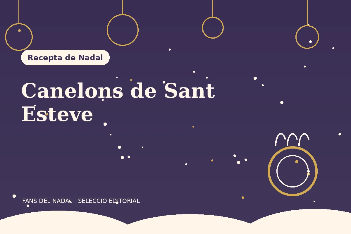 Portada de Canelons de Sant Esteve
