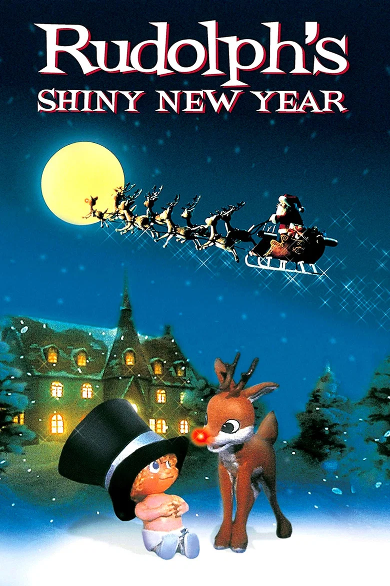 Portada de Rudolph's Shiny New Year