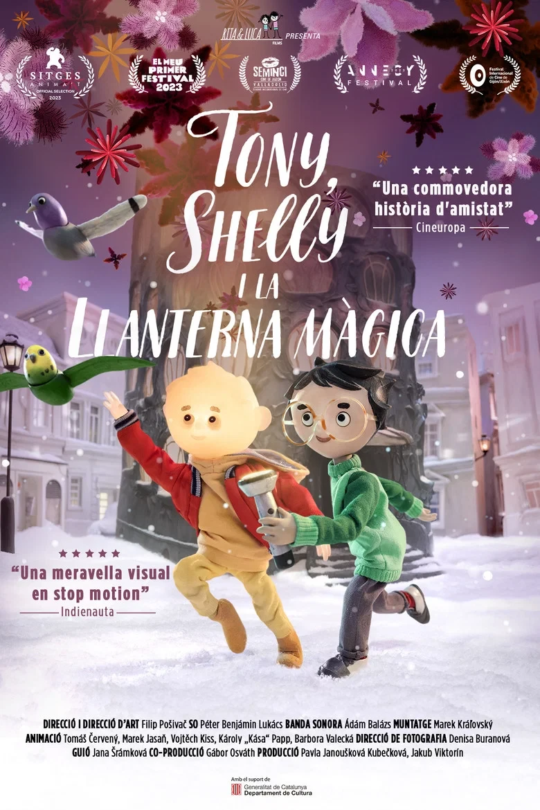 Portada de Tony, Shelly i la llanterna màgica