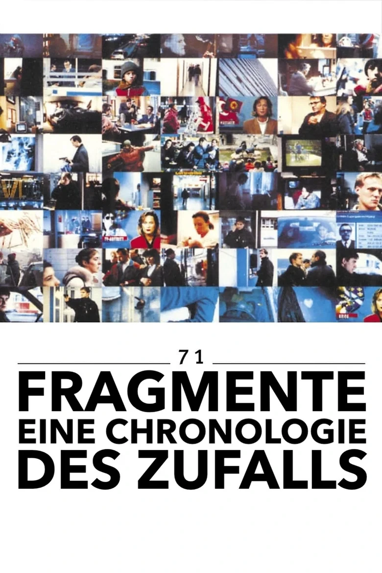 Portada de 71 Fragmente einer Chronologie des Zufalls