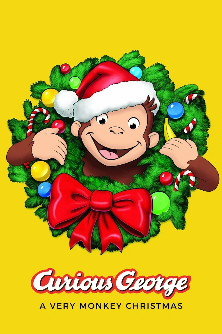 Portada de Curious George: A Very Monkey Christmas