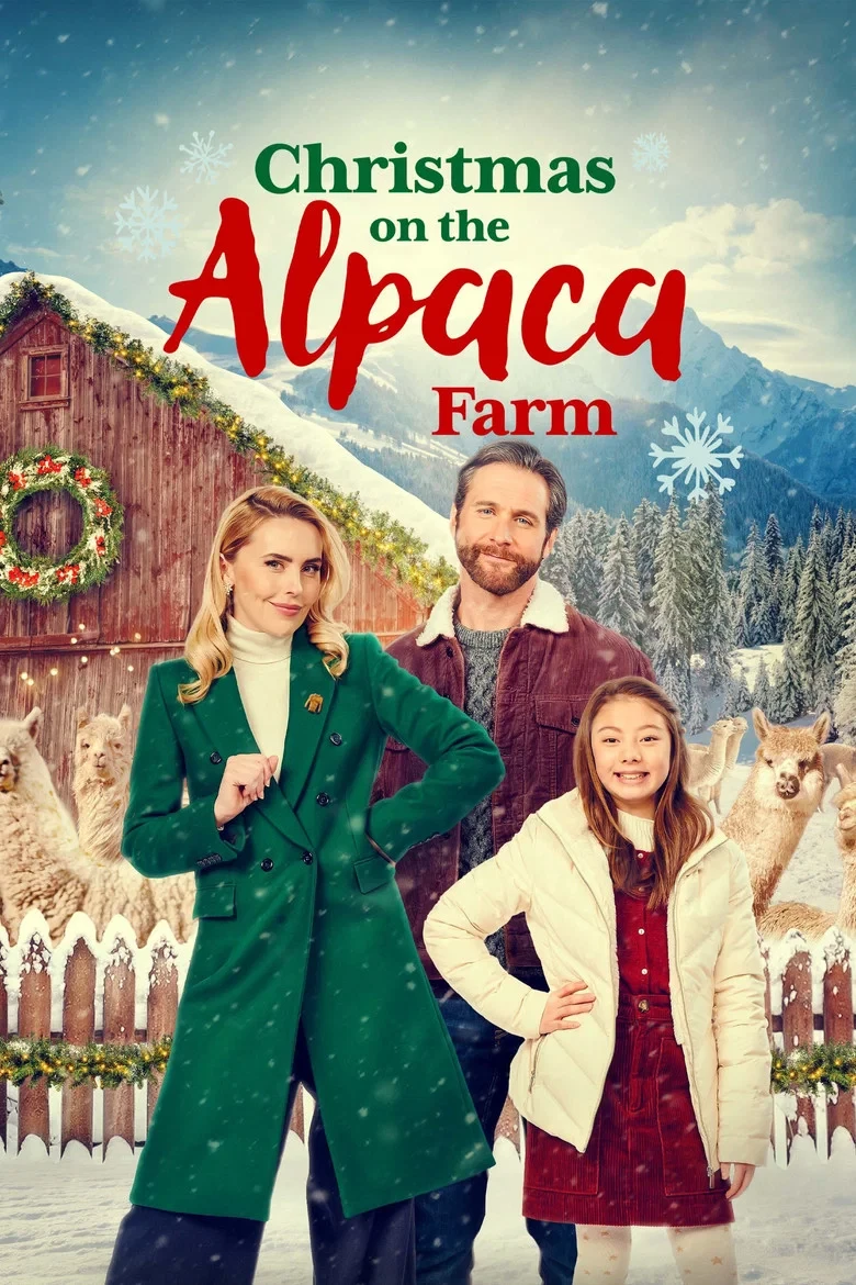 Portada de Christmas on the Alpaca Farm