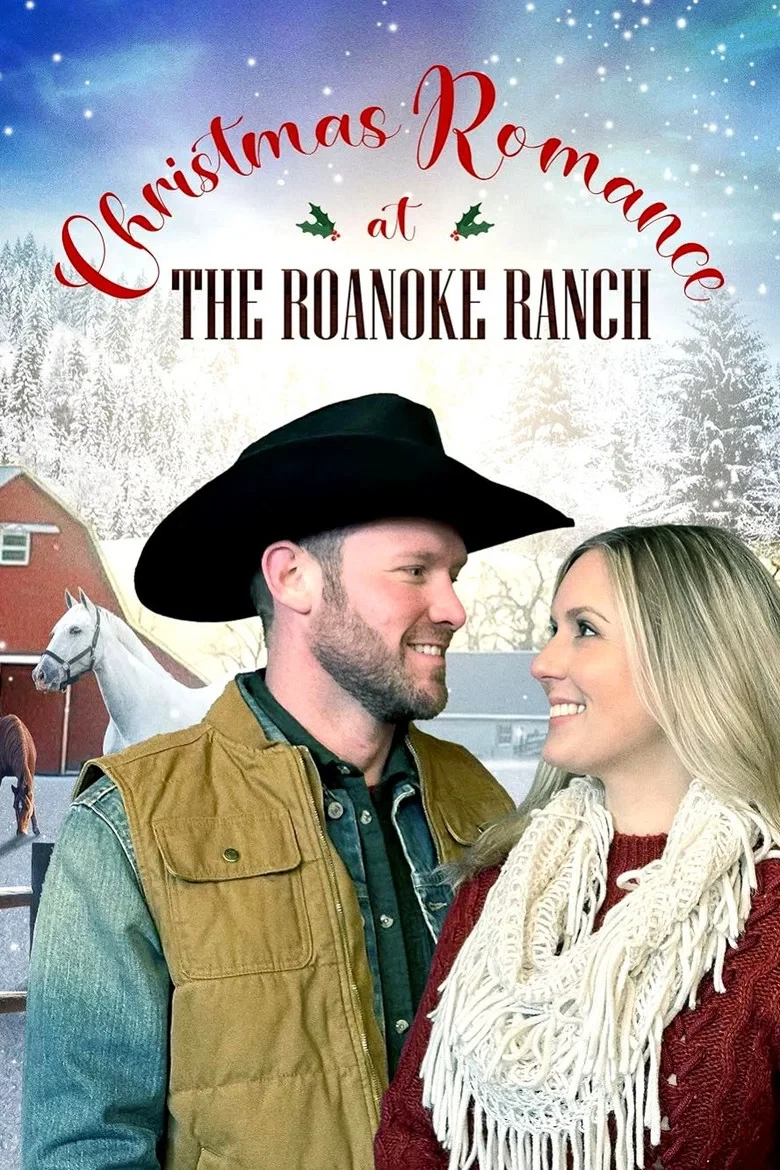 Portada de Christmas Romance at the Roanoke Ranch