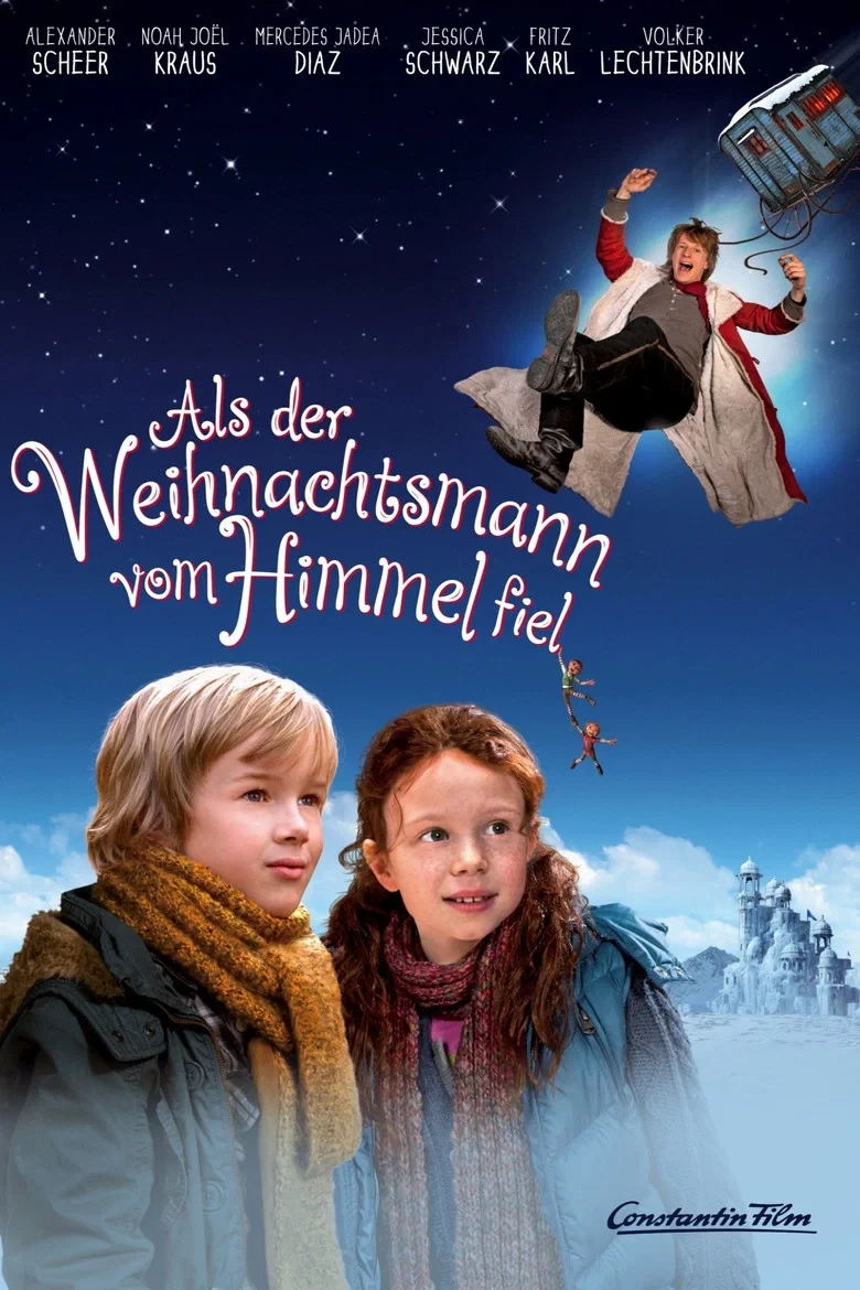Portada de Als der Weihnachtsmann vom Himmel fiel